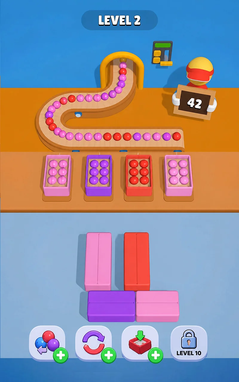 Lumin Sphere Pack screenshot - track building